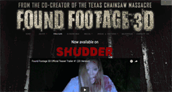 Desktop Screenshot of foundfootage3d.com